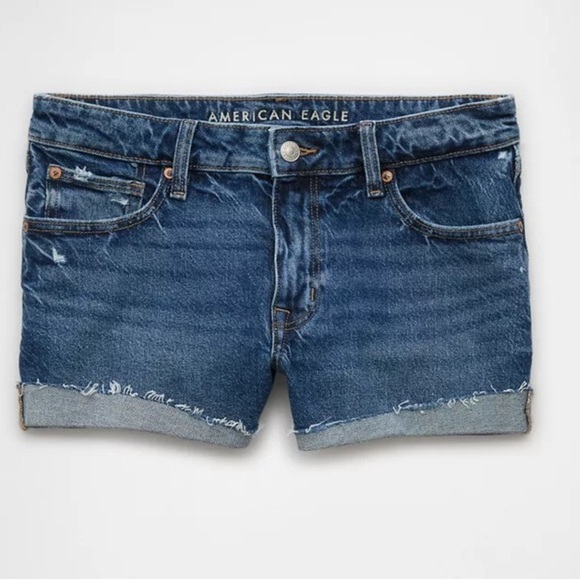 American Eagle Stretch Denim Perfect Shortie – Size 0 – NWT - Picture 2 of 5